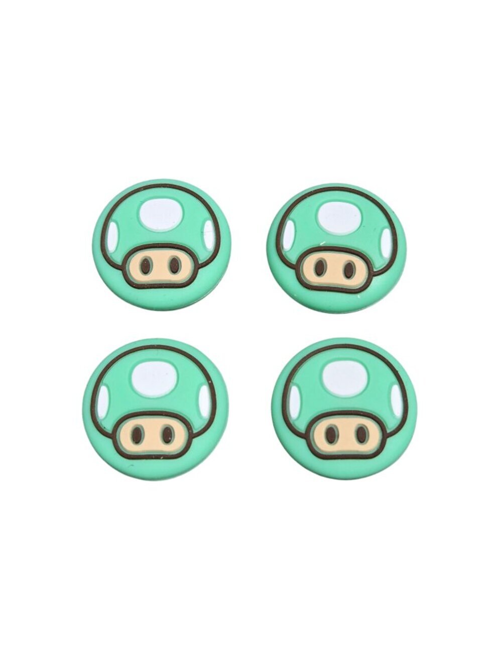3/$20 New | Switch 4 Pack Green Mushroom Joystick Thumb Grip Caps